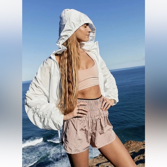 Free People the way home shorts in mauve - Picture 3 of 7